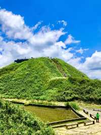 宜蘭後花園「抹茶山」莫蘭迪翠綠