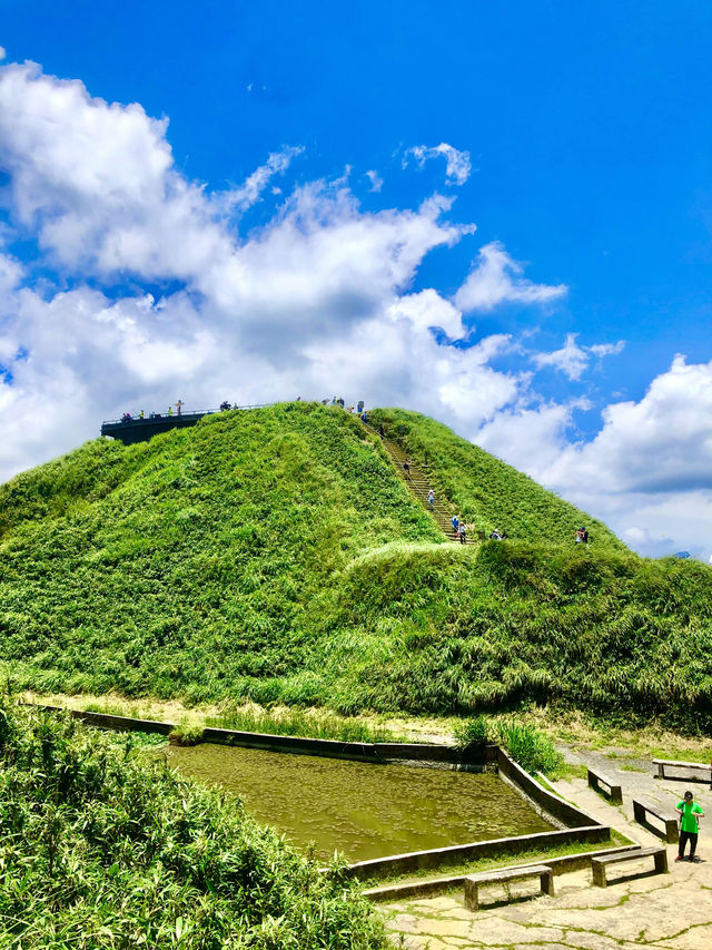宜蘭後花園「抹茶山」莫蘭迪翠綠