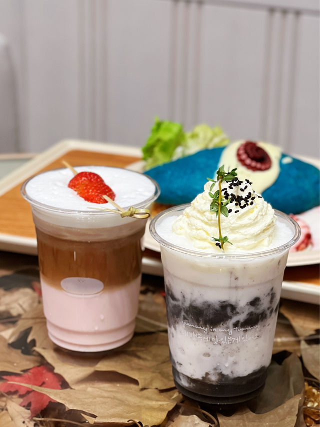 人氣連鎖韓式咖啡店星空主題菜單