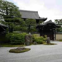 清澄庭園：水墨畫捲般