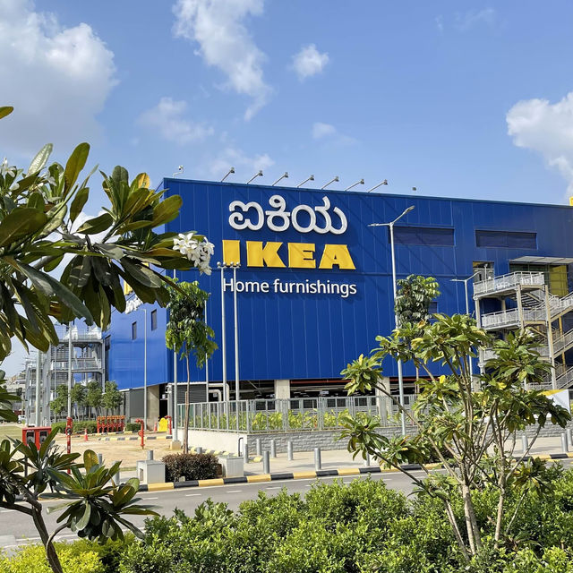 Ikea store in Bangalore is huge