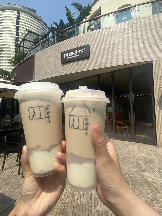 【深圳景點】海上世界A出口：阿嫲手作打米麻糬，少甜好飲