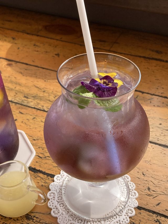 🌸향긋한 꽃차 마시며 힐링 가평 카페 ’오롯이,꽃‘