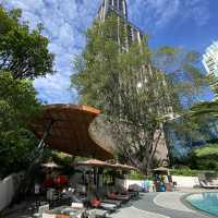รีสอตใจกลางเมือง บรรยากาศร่มรื่น