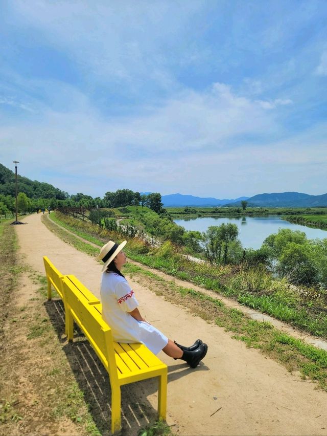 초록 싱그러운 함안 대표 생태공원🌿
