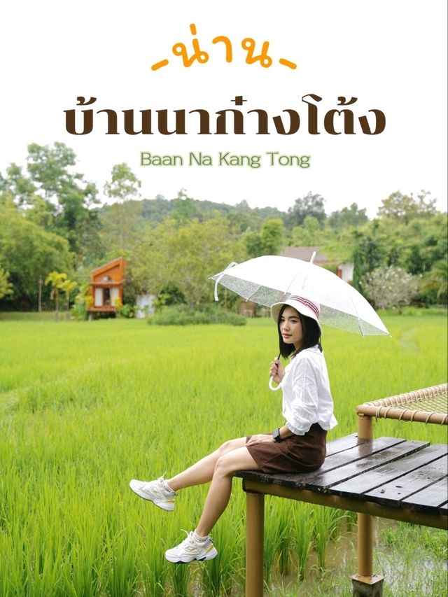 Rainy Day - บ้านนาก๋างโต้ง คาเฟ่กลางทุ่งนา