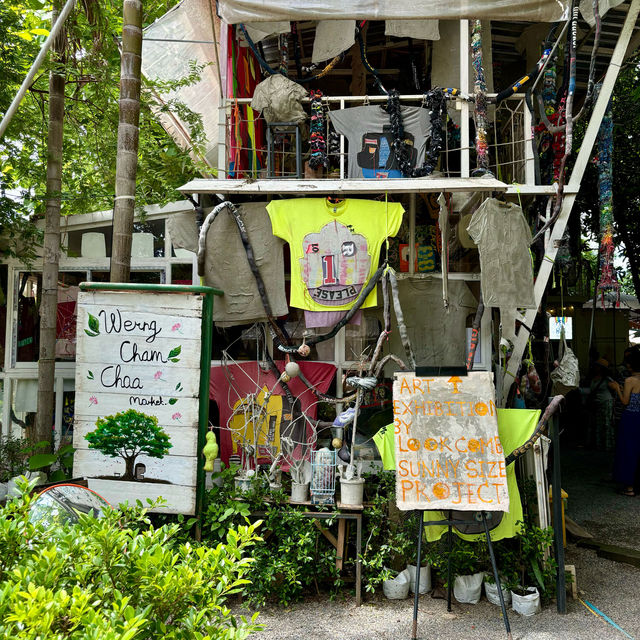 「清邁型旅行者必去！週末限定白天文青市集」