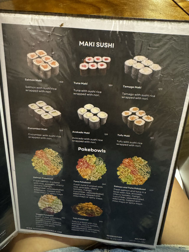 タイ🇹🇭プーケット　🍸barと寿司ラウンジ🍣