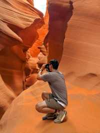 Antelope canyon สุดยอดความสวยของหิน