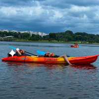 Kayaking at Lower Seletar Water Sports Centre