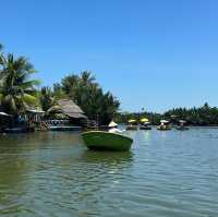 Floating on Serenity: Hoi An Basket Coconut Boat
