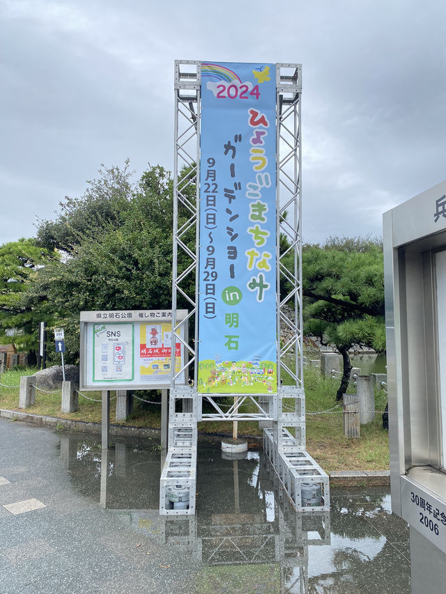 【明石】イベント開催中の明石公園