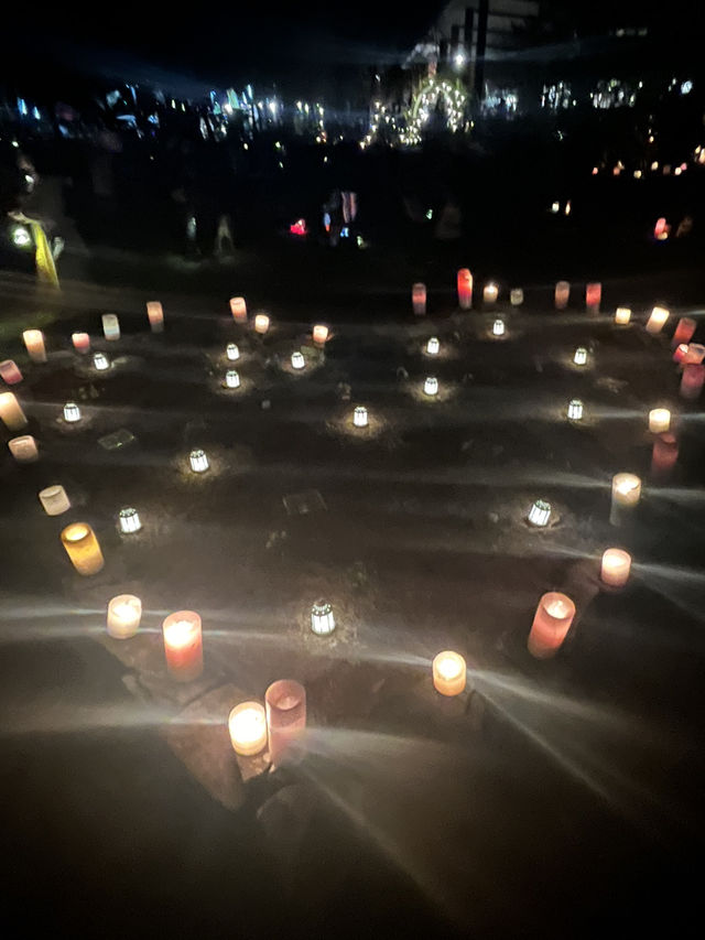 【熊本観光】復興を願うキャンドルの灯りに癒された🕯✨️