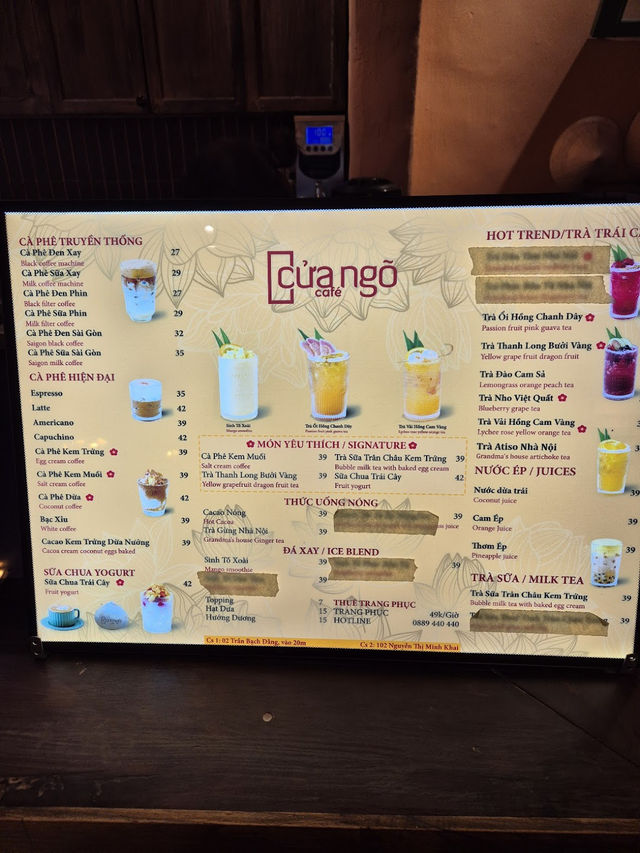 베트남 다낭 Cửa Ngõ Café 카페