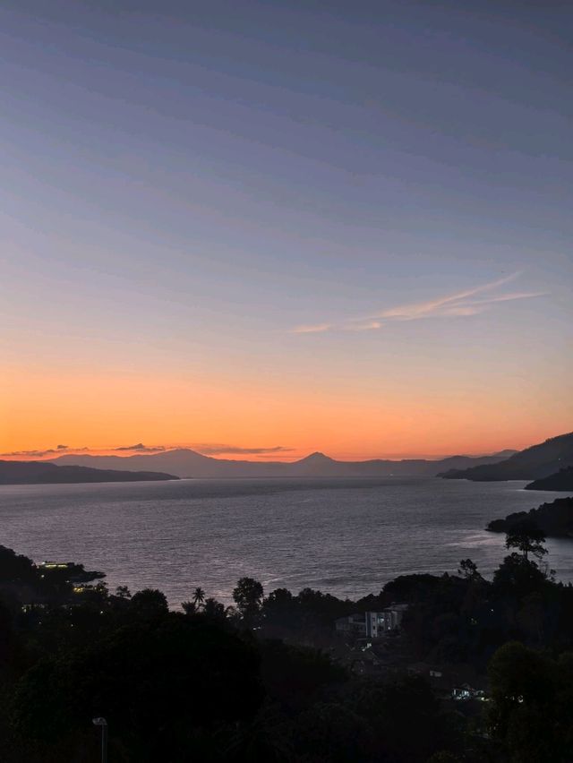 Best Sunset View in Prapat
