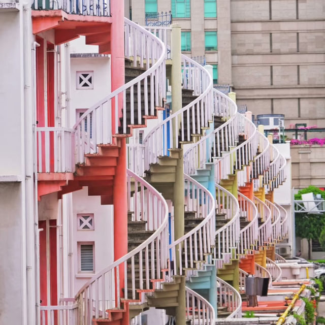 Colourful Haji Lane in Singapore