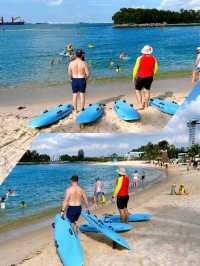 A Fun-filled Day at Sentosa's Siloso Beach