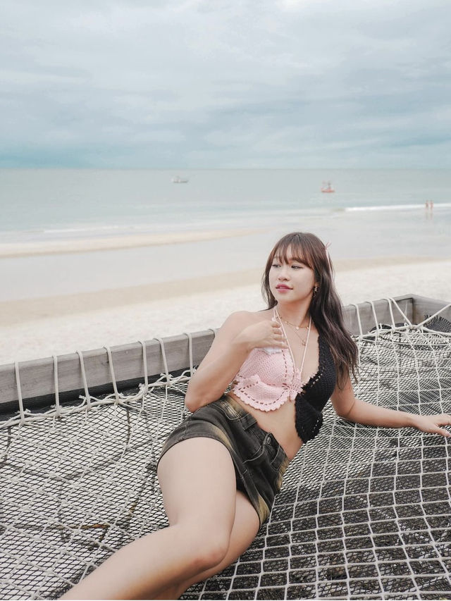 泰國華欣🇹🇭粉色火列鳥主題beach club🦩