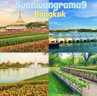 สวนหลวงร.9 สวนสาธารณะที่ใหญ่ที่สุดในกรุงเทพ