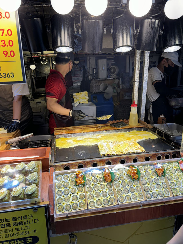 【韓国旅行】済州島／活気溢れる東門在来市場で食べ歩き