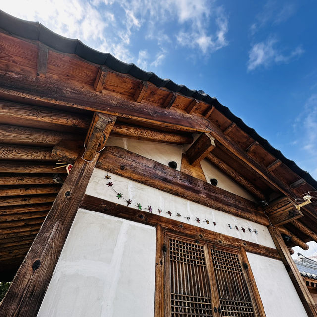 韓国富川にある小さな韓屋村。