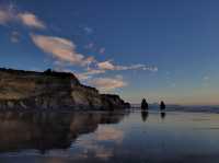 Three Sisters and the Elephant Rock, NZ