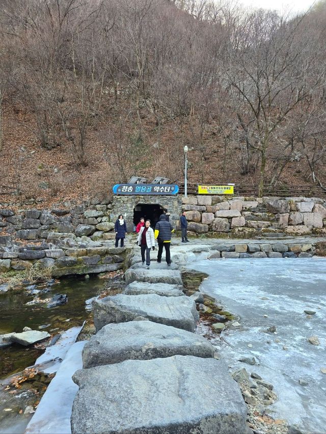 엘사를 만날거 같은 청송 얼음골 빙벽❄️