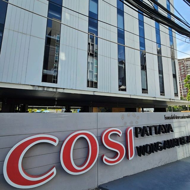 Cosi Pattaya Wong Amat Beach Hotel โรงแรมชิคๆ
