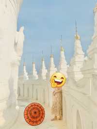 Visiting one of the largest bells in existence and this white pagoda