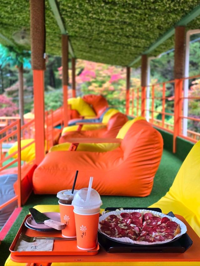 야외정원이 예쁜 무주 역대급 단풍카페🧡