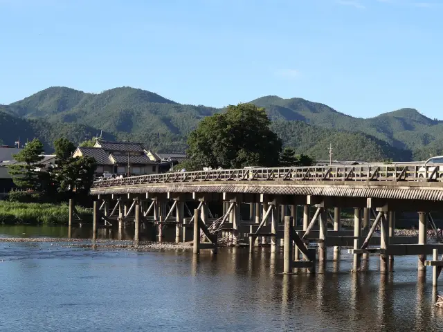 在渡月橋體驗京都的魅力