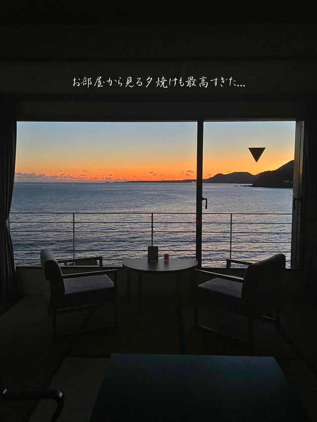 絶景が楽しめるお部屋に泊まってきた♨️東伊豆 稲取銀水荘