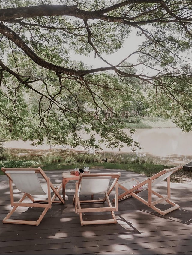Like a mountain : คาเฟ่เขาใหญ่ มีสวนและน้ำ 🌿