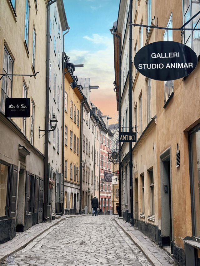 Exploring the Charming Streets of Gamla Stan 🏰✨