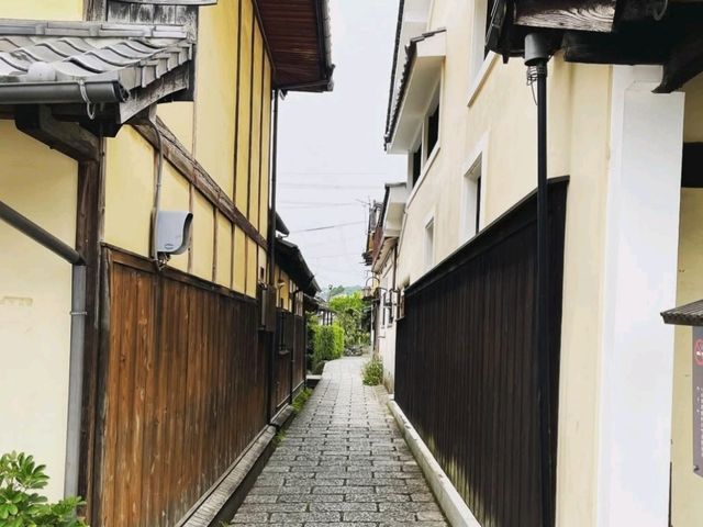 内子まち歩きイムスリップしたかのような、懐かしい風景