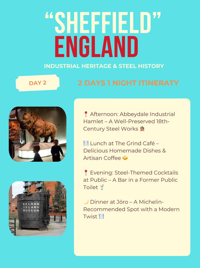 Sheffield itinerary ✈️