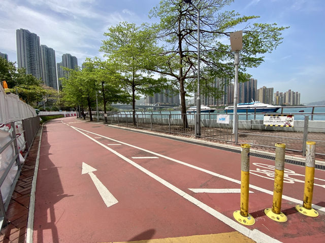享受陽光溫暖與自然之美☀️🌱荃灣海濱公園✨🌊