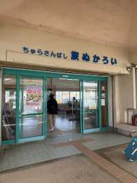 小浜島の玄関口「ちゅらさんばし 旅ぬかろい」—旅人の幸せと安全を祈るターミナル