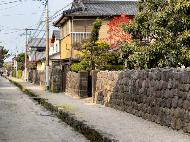 【情緒あふれる町歩きスポット👘】島原武家屋敷通り