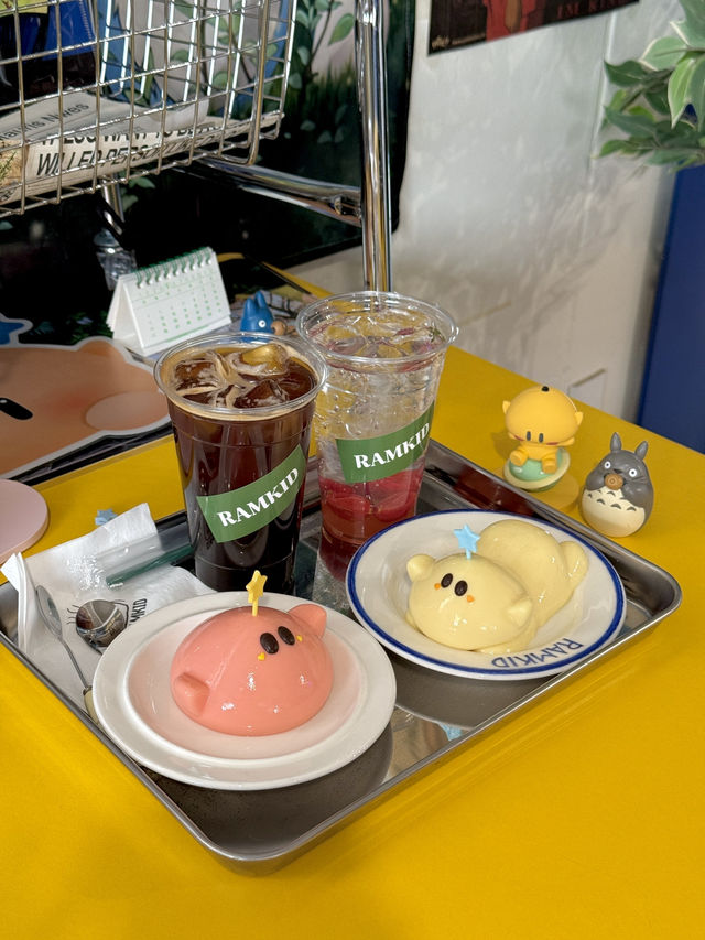 대전에서만 맛볼 수 있는 꿈돌이 푸딩 맛집 램키드💛