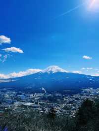 ［東京旅遊］天上山公園-搭乘纜車🚡遠眺富士山🗻風光