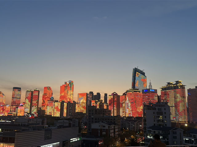 칭다오 54광장 야경맛집은 바로 여기입니다🇨🇳