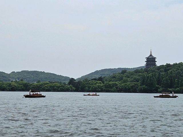 A trip to the West Lake at Hangzhou