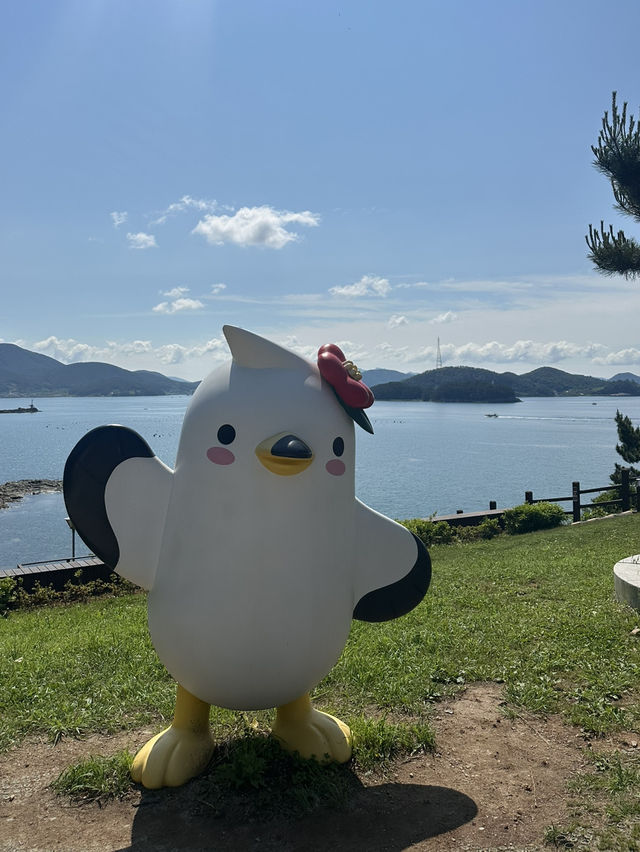 🌊 통영 이순신공원에서 힐링 산책 완료! 🌿