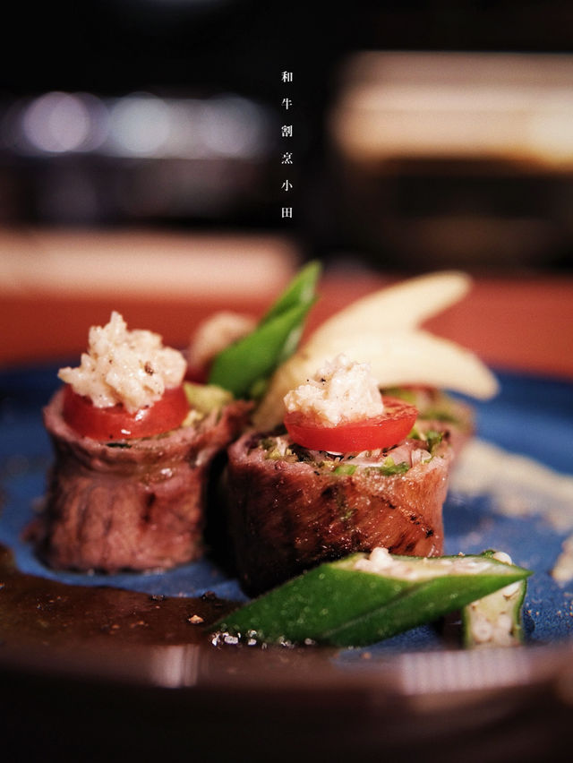 《中環日本菜》罕有以小田牛為靈魂食材既「和牛割烹全牛宴」