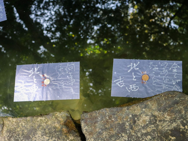【島根県】 鏡の池で縁占い  縁結びの大親神『八重垣神社』⛩️