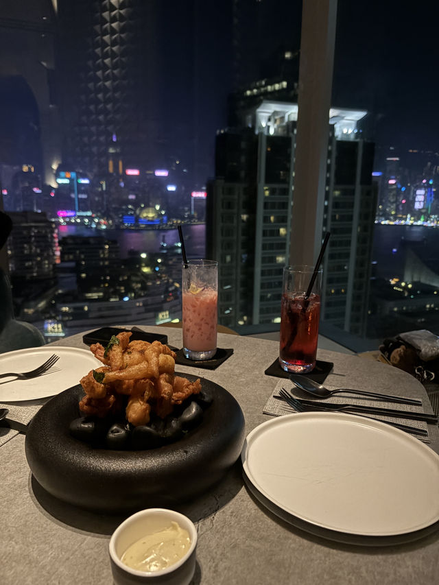香港尖沙咀酒店必打卡38樓海景餐廳 
