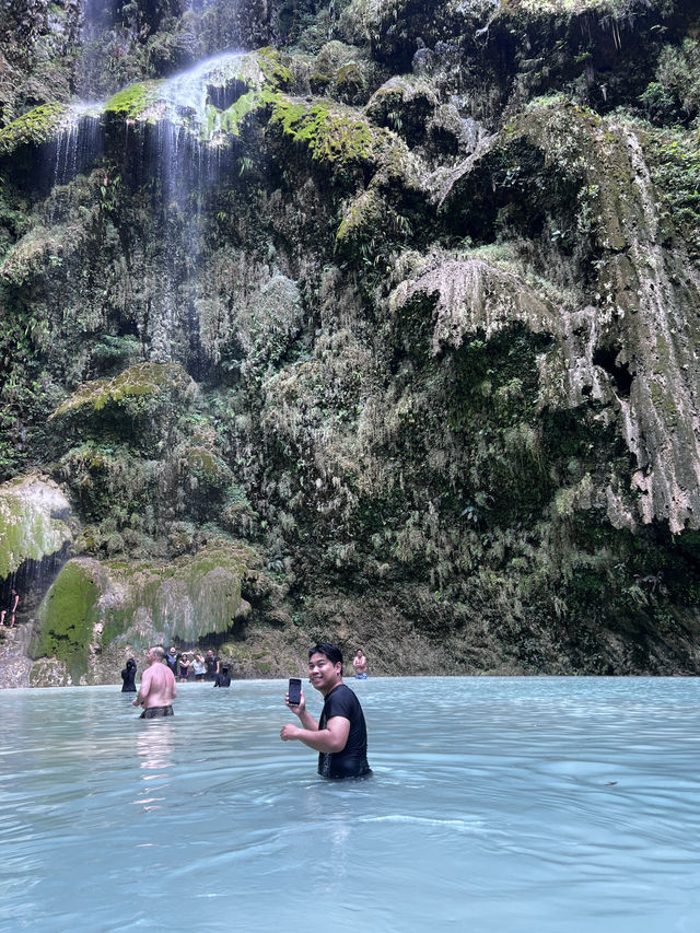Tumalog Waterfall on Sunday