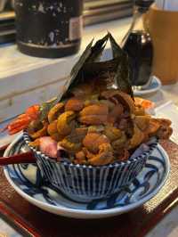 [에도후지] 후지산만큼 해산물을 쌓아 올려주는 카이센동🐟🍣 