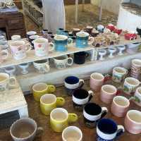 ร้านสายลม แกลลอรี่ บางปู คาเฟ่เซรามิก สมุทรปราการ